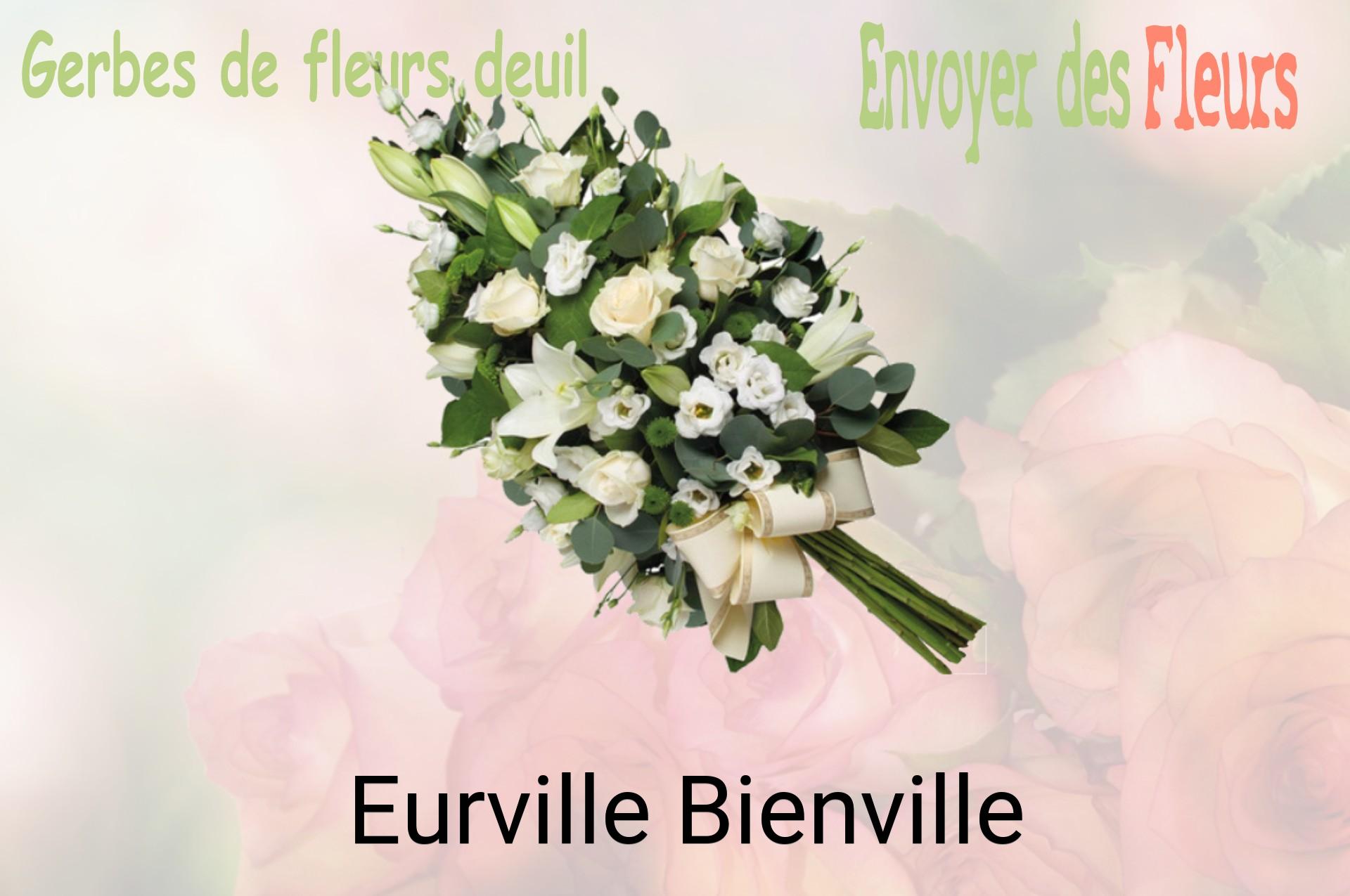 Gerbe de fleurs de deuil livrée à Eurville-Bienville